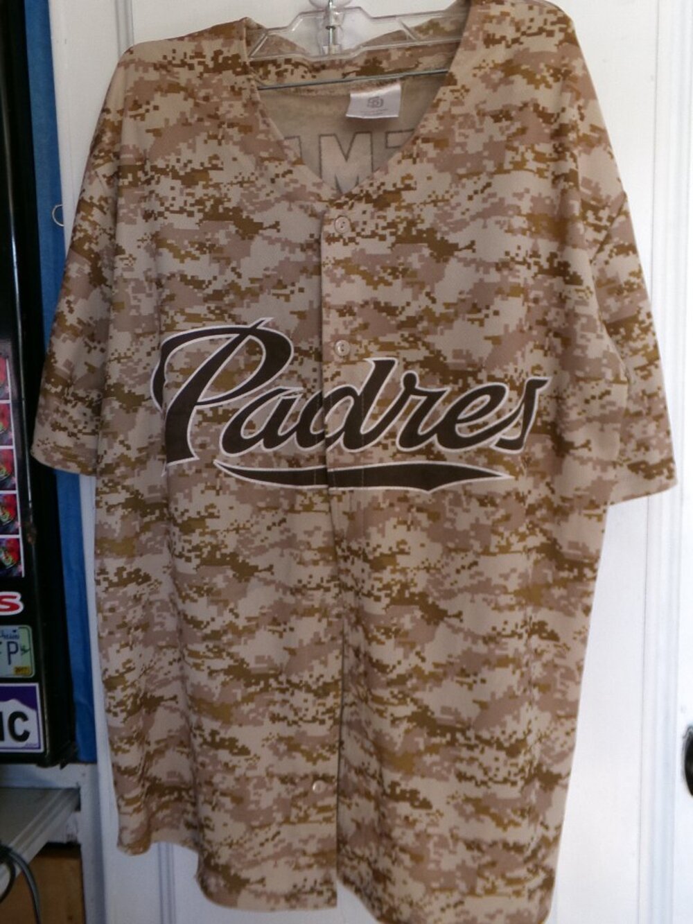 San Diego Padres Camo Kemp Jersey Sz XL